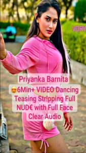 Priyanka Barnita  Famous TV Actress – Premium Live Nude with Full Face
