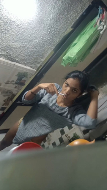 Tamil Brother Get Caught – Video Taping His Sister Bath