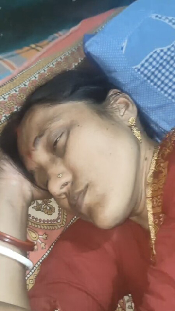 Son Capturing By – Sleeping Mom Boobs – Pressing And Pussy