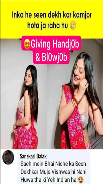 Beautiful Instagram Influencer Viral Video – Giving Amazing Handjob & Blowjo
