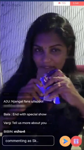 Mallu Makeup Artist Reshma – Premium Live Chat Update