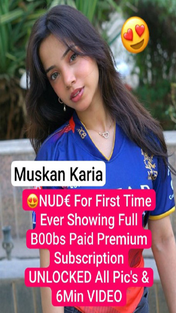 Muskan Karia Famous Instagram Influencer Nude – For First Time Ever Showing Full Boobs – Paid Premium Live