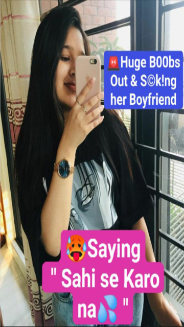 Desi GF Latest Trending Sucking her Boyfriend – Giving Amazing Blowjob – Sahi se Karo