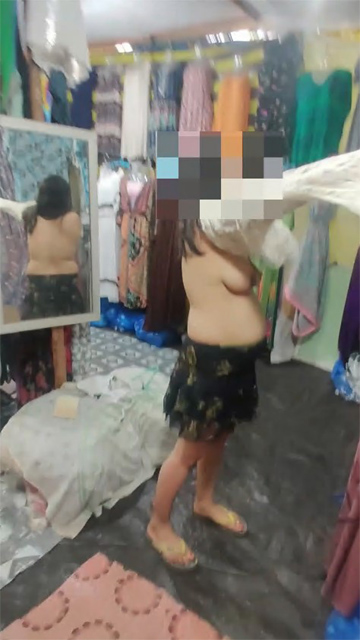 Indian Shop Stripping Fun kinky Daring Couple Outdoor Mms