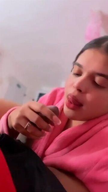 Hijabi Girl Spiting on Dick Doggy Style Fucking Watch