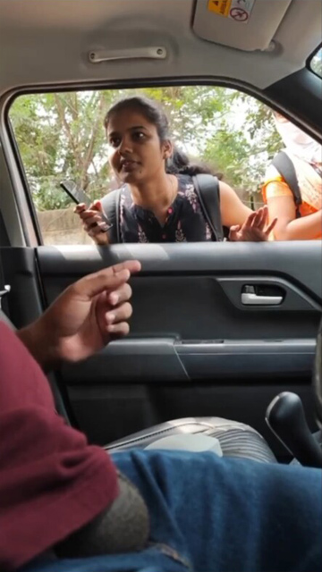 South Indian Daring Guy Flashing Dick – In Girls While Asking